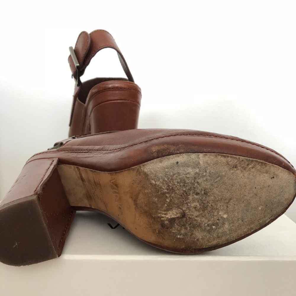 Cognac Vince Talya Booties View 3